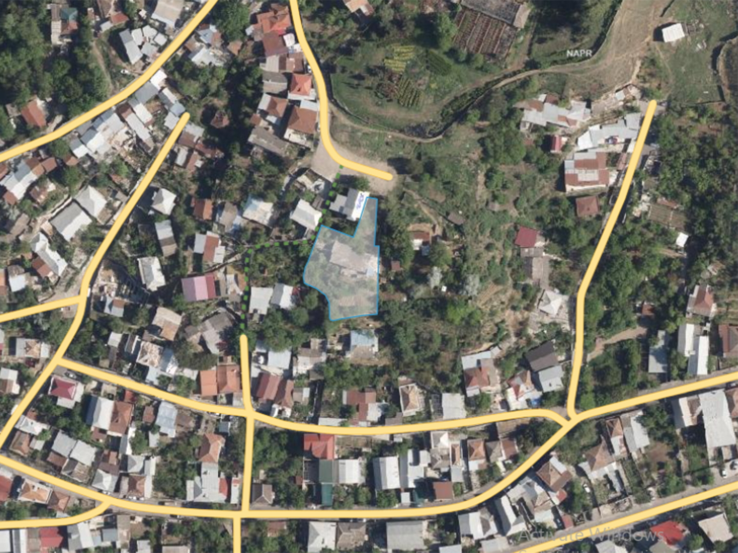 1292 sq.m non-agricultural land for sale in Nadzaladevi