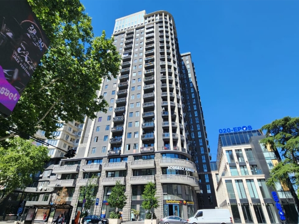 اجاره آپارتمان 1 خوابه در مجتمع X2 سابورتالو 24 1 bedroom apartment for rent in X2 Saburtalo complex