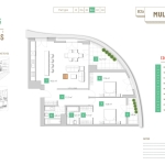 2 bedroom white frame apartment for sale in Saburtalo