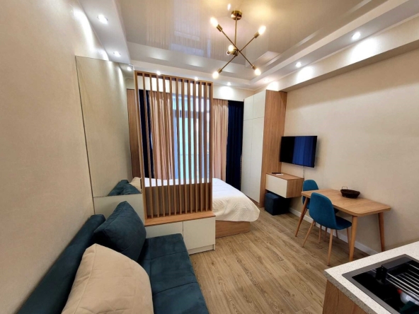 آپارتمان استودیویی برای اجاره در سابورتالو 18 Studio type apartment for rent in Saburtalo