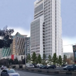 1 bedroom white frame apartment for sale in Saburtalo