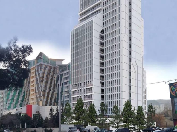 آپارتمان 1 اتاق خواب با قاب سفيد براي فروش در سابورتالو 10 1 bedroom white frame apartment for sale in Saburtalo