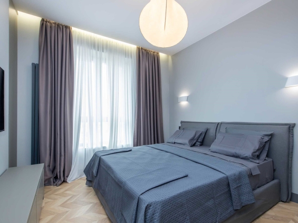 آپارتمان 1 خوابه برای اجاره در باغ های تفلیس سابورتالو 16 1 bedroom apartment for rent in Tbilisi Gardens Saburtalo