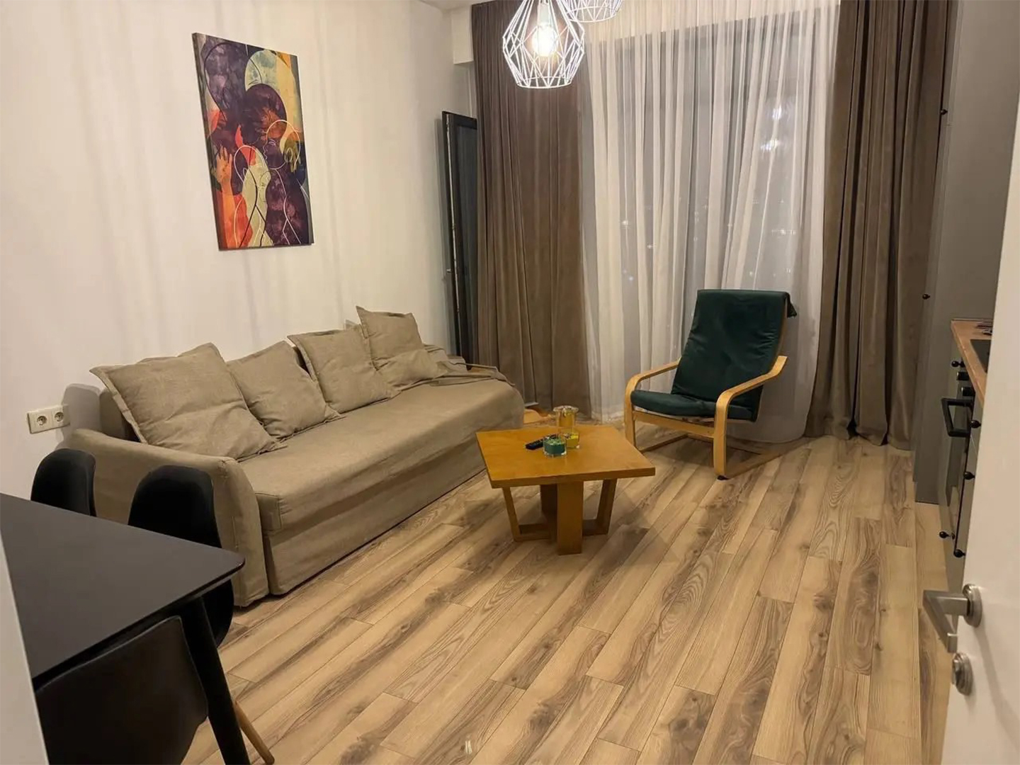 1 bedroom apartment for rent in M2 Saburtalo