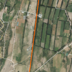 Agricultural 2800 m2 land for sale in Gamarjveba