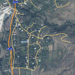 agricultural 1839 m2 land with house for sale in Abastumani