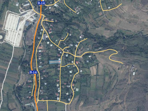 agricultural 1839 m2 land with house for sale in Abastumani