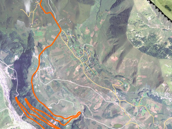 agricultural 400 m2 land for sale in Gudauri
